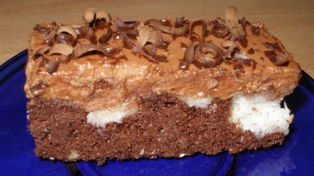 Kakaovo-kokosové rezy